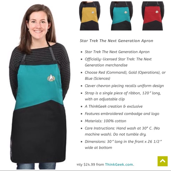 Other - Star Trek Next Gen Apron